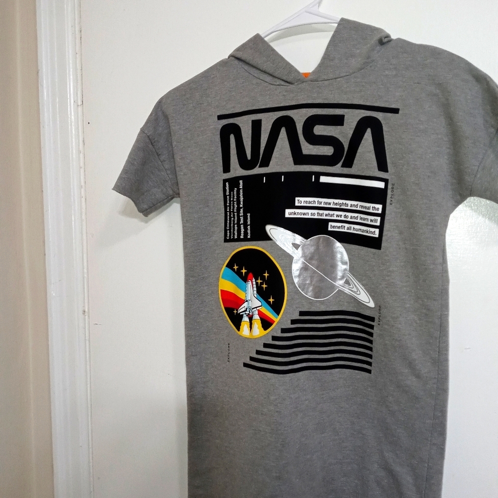 NASA graphic tee-dress